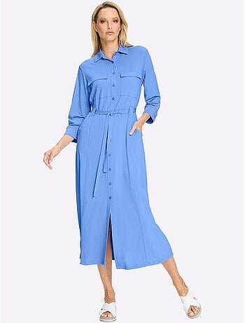 Robe En Jersey Jersey élastique Et Indéformable - Taille Standard - Helline