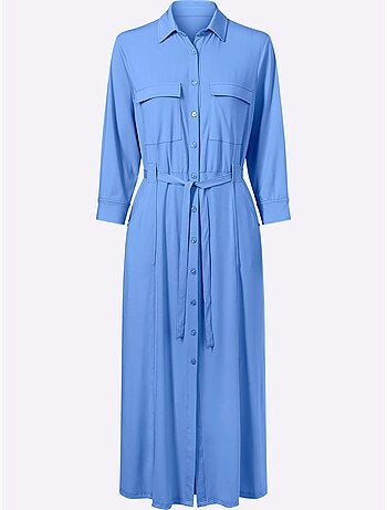 Robe En Jersey Jersey élastique Et Indéformable - Taille Standard - Helline