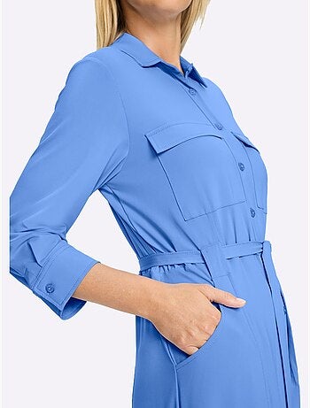 Robe En Jersey Jersey élastique Et Indéformable - Taille Standard - Helline