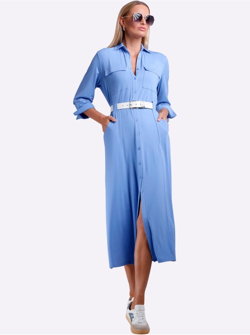 Robe En Jersey Jersey élastique Et Indéformable - Taille Standard - Helline - Kiabi Robe En Jersey Jersey élastique Et Indéformable - Taille Standard - Helline - Kiabi