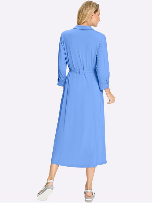 Robe En Jersey Jersey élastique Et Indéformable - Taille Standard - Helline - Kiabi Robe En Jersey Jersey élastique Et Indéformable - Taille Standard - Helline - Kiabi