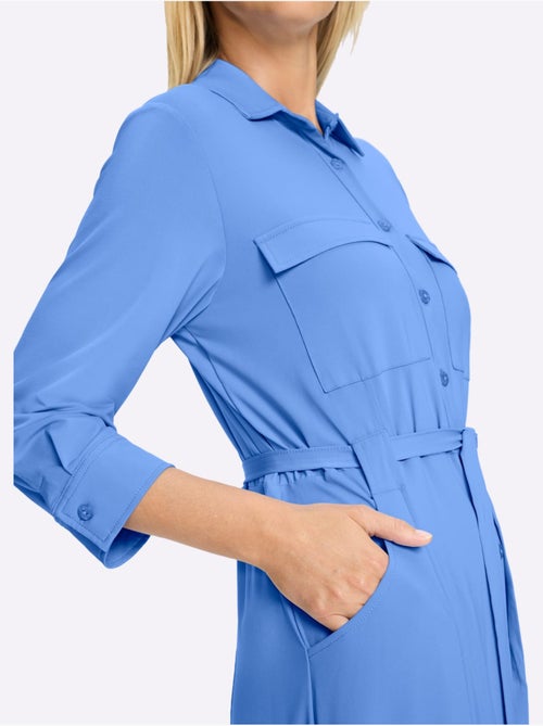 Robe En Jersey Jersey élastique Et Indéformable - Taille Standard - Helline - Kiabi Robe En Jersey Jersey élastique Et Indéformable - Taille Standard - Helline - Kiabi