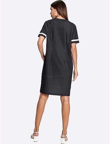 Robe En Jersey Jolies Pierres Brillantes Fantaisie - Taille Standard - Helline