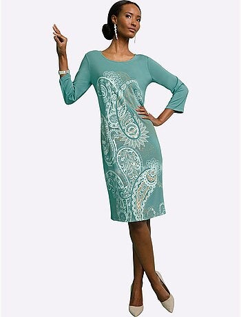 Robe En Jersey Modal (tencel) - Taille Standard - Helline