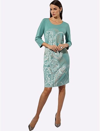 Robe En Jersey Modal (tencel) - Taille Standard - Helline