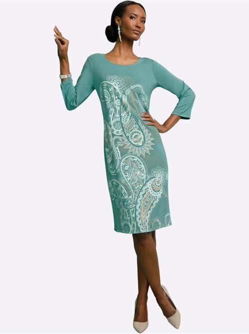 Robe En Jersey Modal (tencel) - Taille Standard - Helline - Kiabi