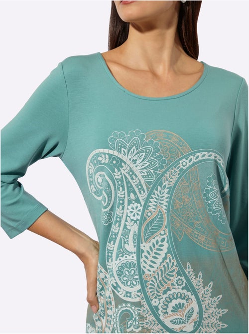 Robe En Jersey Modal (tencel) - Taille Standard - Helline - Kiabi