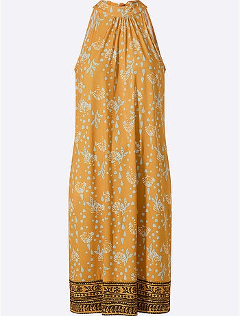 Robe en jersey motif floral - taille standard - helline