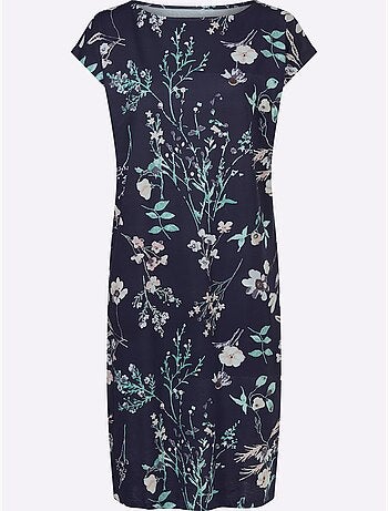 Robe En Jersey Pur Coton - Taille Standard - Moda Vilona