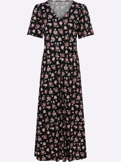 Robe En Jersey Pure Viscose - Taille Standard - Moda Vilona - Kiabi