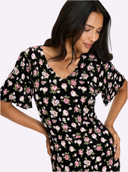 Robe En Jersey Pure Viscose - Taille Standard - Moda Vilona - Kiabi