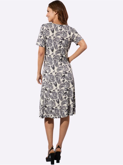 Robe En Jersey Qualité Viscose Douce - Taille Standard - Witt - Kiabi