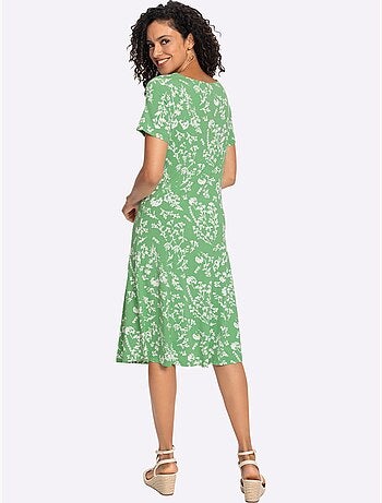 Robe en jersey tombé fluide - taille standard - witt