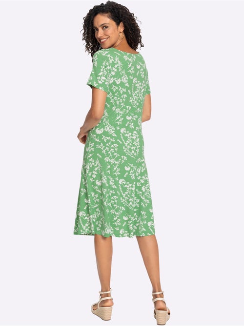 Robe En Jersey Tombé Fluide - Taille Standard - Witt - Kiabi Robe En Jersey Tombé Fluide - Taille Standard - Witt - Kiabi
