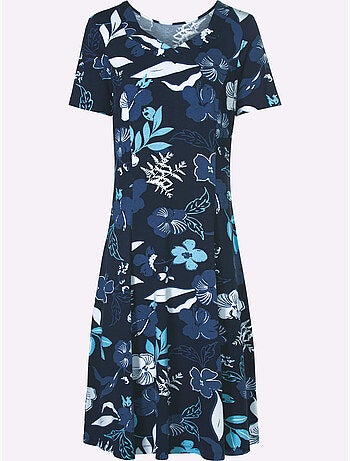 Robe En Jersey Viscose - Taille Courte - Witt
