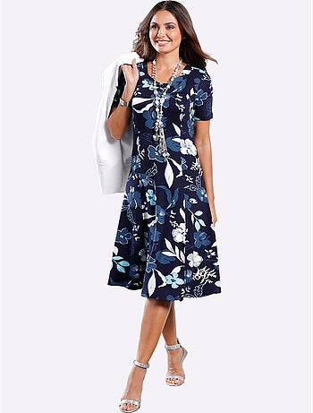 Robe En Jersey Viscose - Taille Courte - Witt