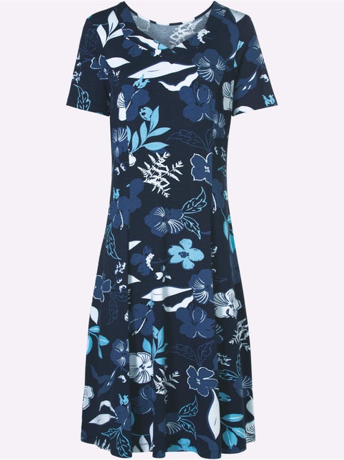 Robe En Jersey Viscose - Taille Courte - Witt - Kiabi