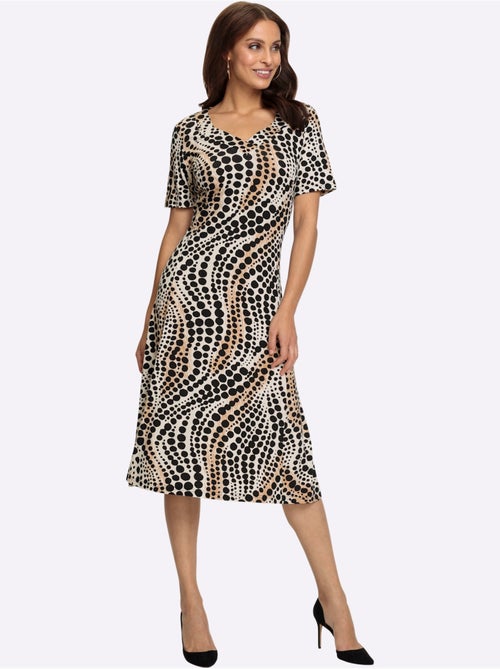 Robe En Jersey Viscose - Taille Courte - Witt - Kiabi