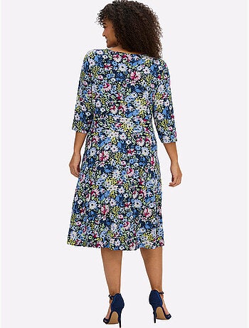 Robe En Jersey Viscose - Taille Standard - Sheego