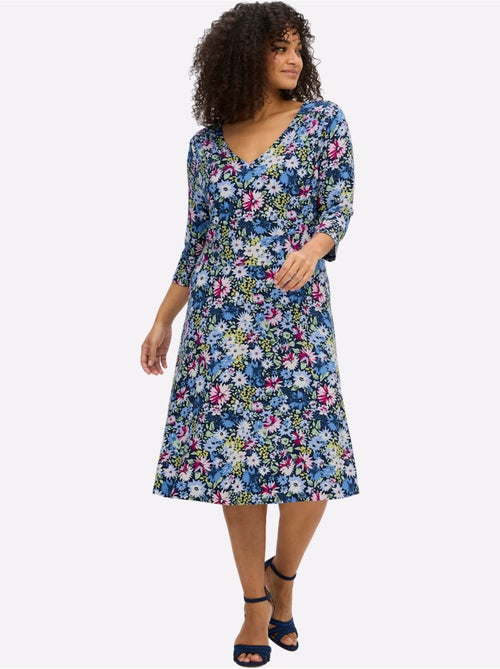 Robe En Jersey Viscose - Taille Standard - Sheego - Kiabi