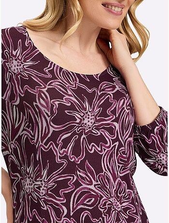 Robe en jersey viscose douce et fluide - taille standard - moda vilona