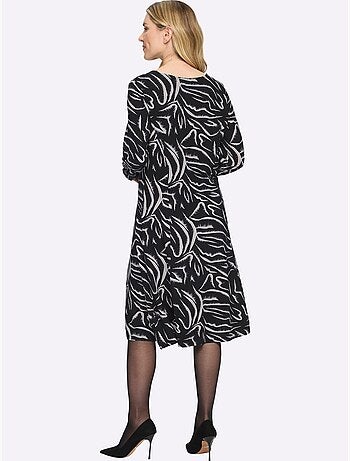 Robe En Jersey Viscose Douce Et Fluide - Taille Standard - Moda Vilona