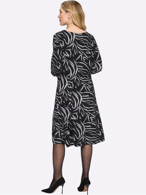 Robe En Jersey Viscose Douce Et Fluide - Taille Standard - Moda Vilona - Kiabi