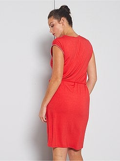 Robe en maille avec détails brillants - Kiabi