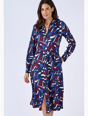 Robe en maille chaude. - Damart