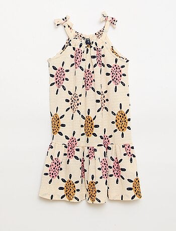 Robe en maille crêpe