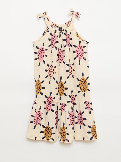Robe en maille crêpe - Kiabi