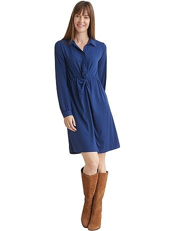 Robe en maille effet noué - DAXON