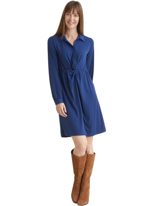 Robe en maille effet noué - DAXON - Kiabi