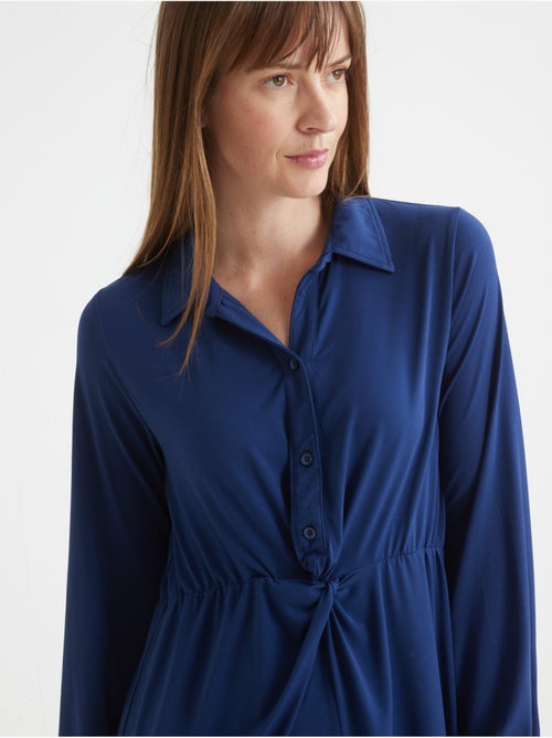 Robe en maille effet noué - DAXON - Kiabi