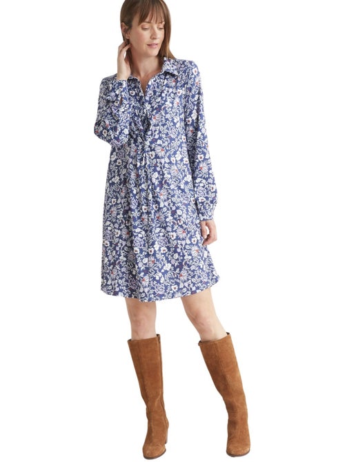 Robe en maille effet noué - DAXON - Kiabi