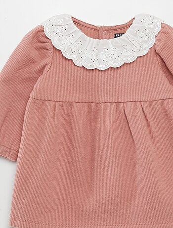 Lot De Robes D'été Pour Bébé Fille - Tailles 9 Mois (74) - Couleurs Rose, Corail, Bleu - Marques Kiabi, Obaibi