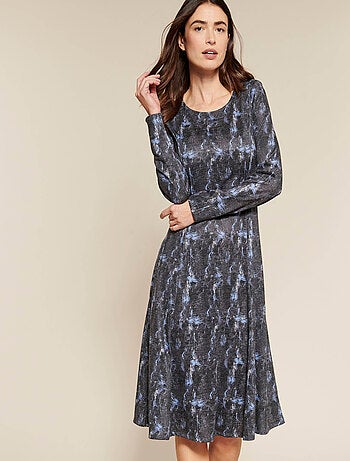 Robe en maille évasée - Damart