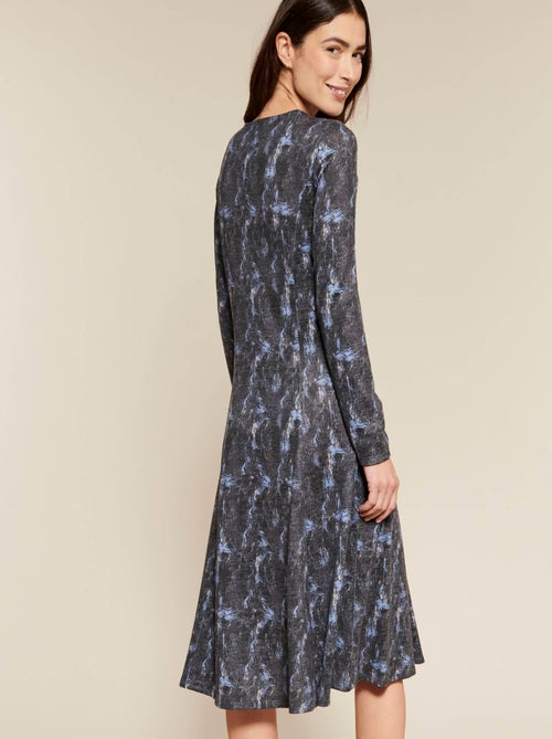 Robe en maille évasée  - damart - Kiabi