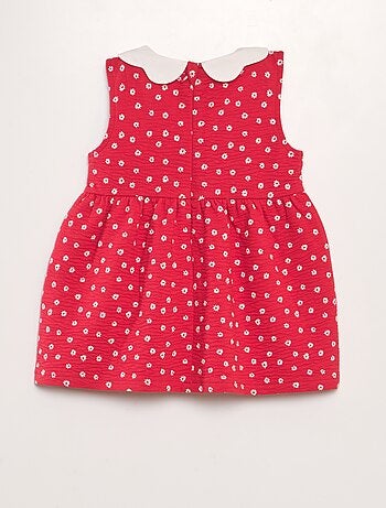 Robe Rouge Pour Fille 5 Ans Kiabi - Style Robe-pull Sans Manches - En Acrylique, Occasion Très Bon état
