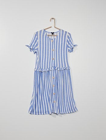 Robe en maille gaufrée