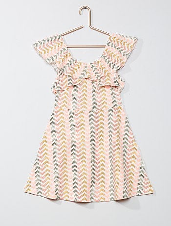 Robe en maille jersey col bardot