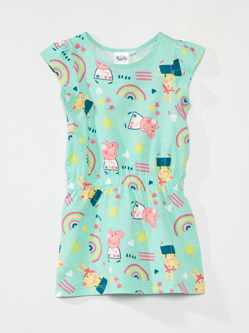 Robe en maille jersey 'Peppa Pig' - Kiabi