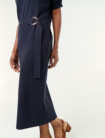 Robe en maille lourde