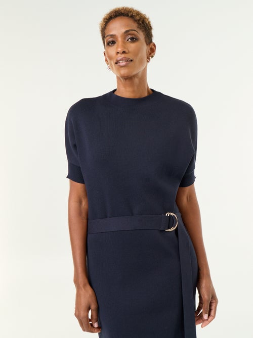 Robe en maille lourde - Kiabi