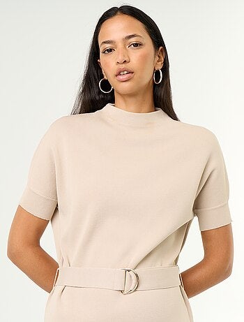 Robe en maille lourde