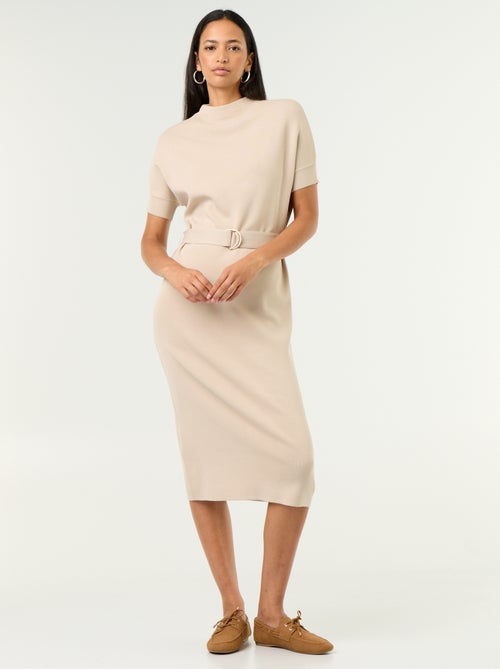 Robe en maille lourde - Kiabi