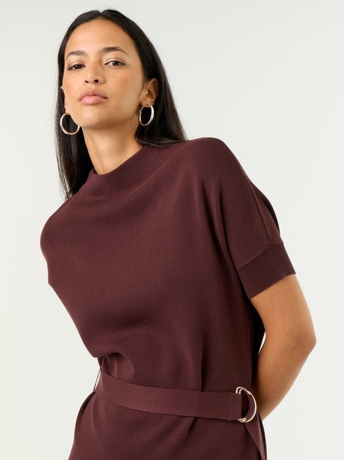 Robe en maille lourde - Kiabi