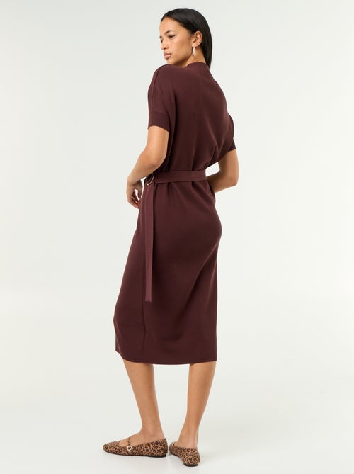 Robe en maille lourde - Kiabi