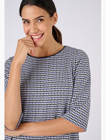 Robe en maille milano jacquard - Damart