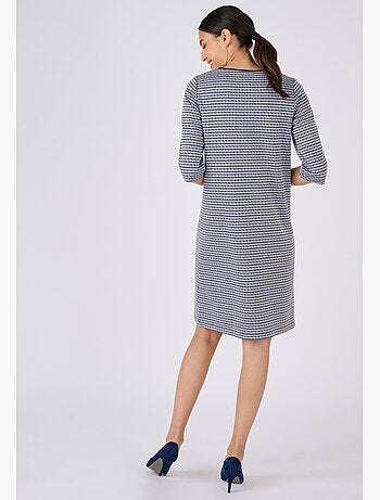 Robe en maille milano jacquard - Damart